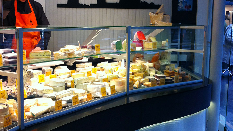 Vitrine Fromagerie – Crèmerie <br> Nos réalisations / Vitrine fromagerie Foucher / 5